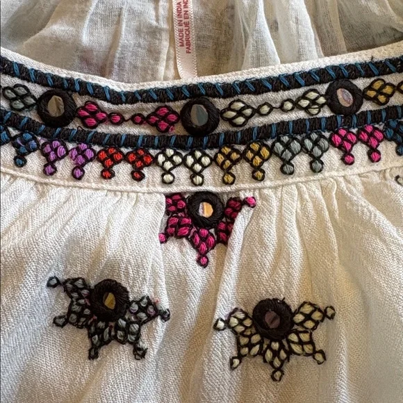 Free People embellished bubble top size XS - Picture 13 of 14